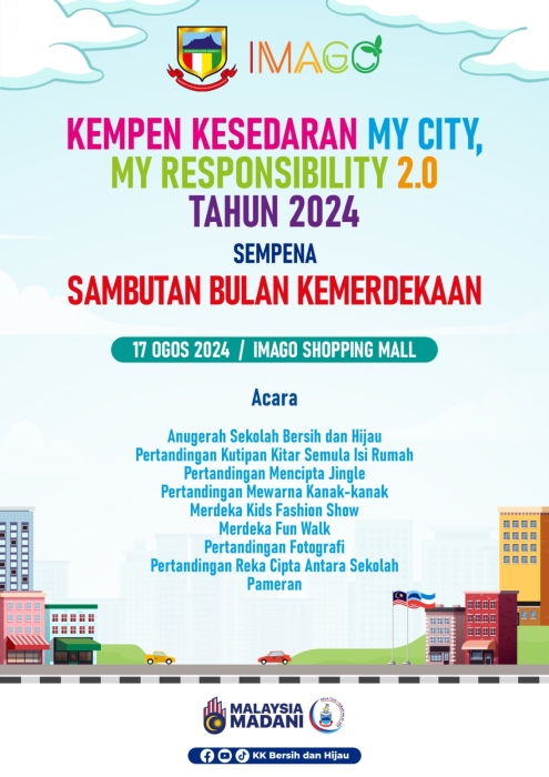 Kempen Kesedaran My City My Responsibility 2024